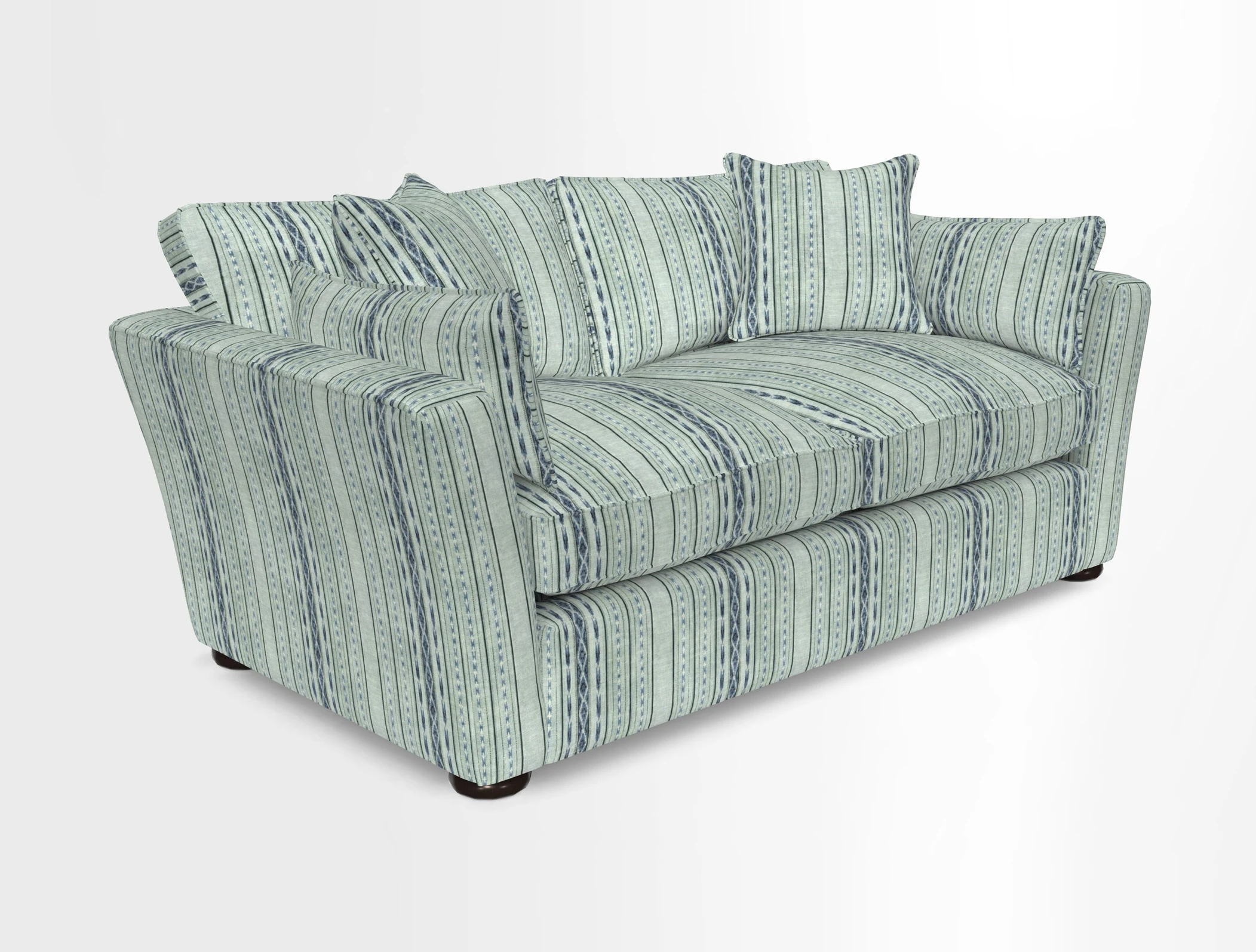 Aldeburgh Sofa Bed in Romo Linara Spice 