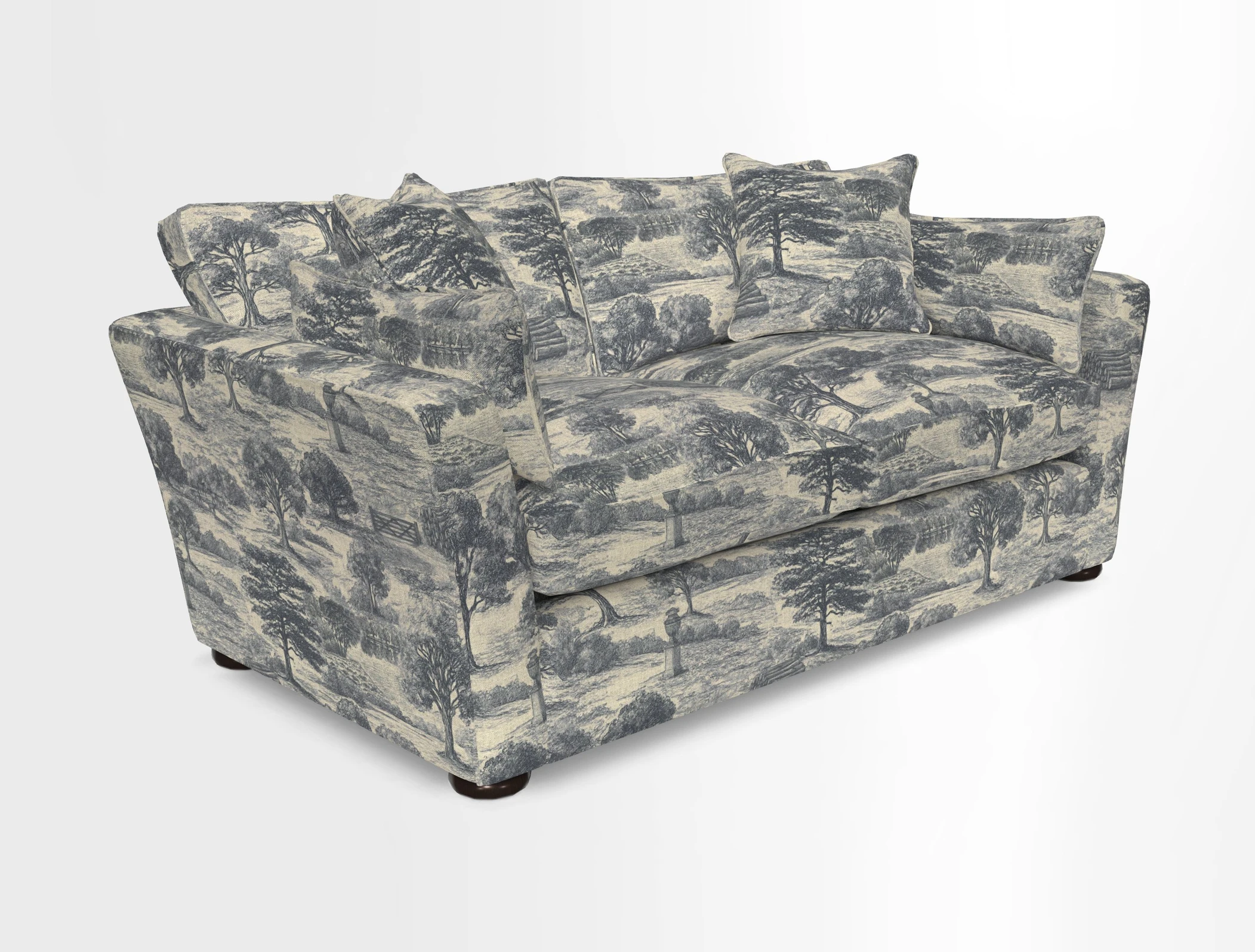 Aldeburgh Sofa Bed in Romo Linara Spice 