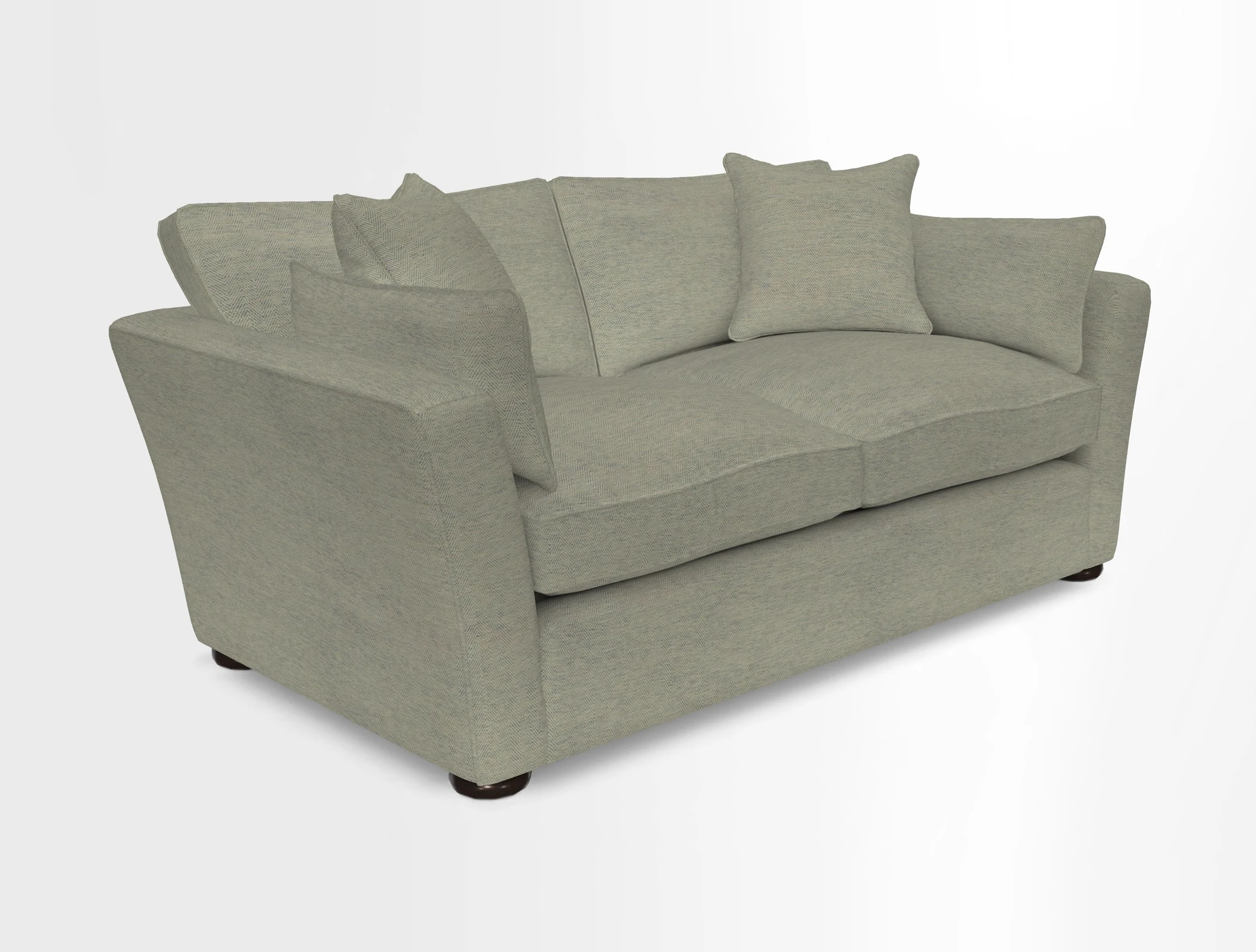 Aldeburgh Sofa Bed in Romo Linara Spice 