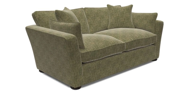 Aldeburgh Sofa Bed in Romo Linara Spice  Aldeburgh Sofa Bed in Romo Linara Spice