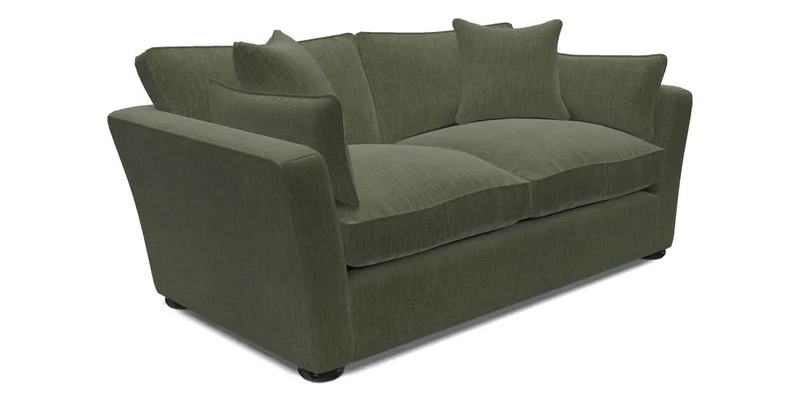 Aldeburgh Sofa Bed in Romo Linara Spice  Aldeburgh Sofa Bed in Romo Linara Spice
