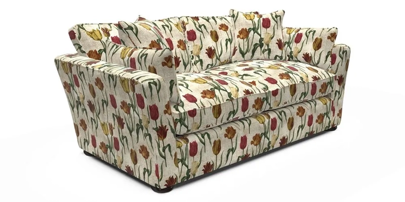 Aldeburgh Sofa Bed in Romo Linara Spice 