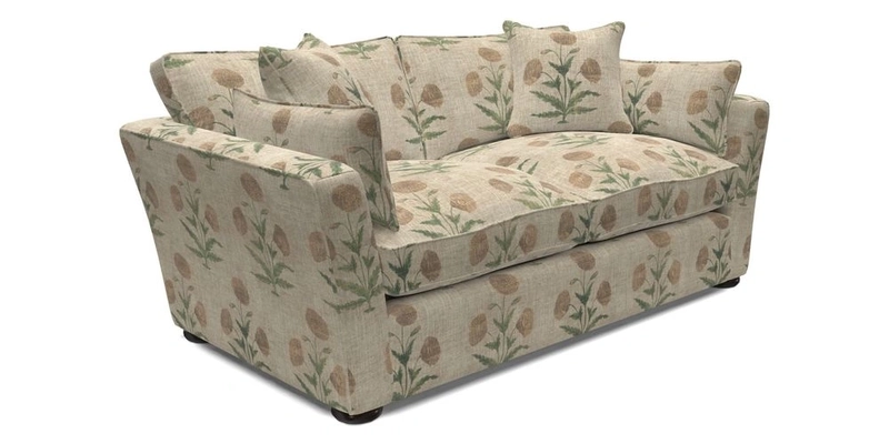 Aldeburgh Sofa Bed in Romo Linara Spice 