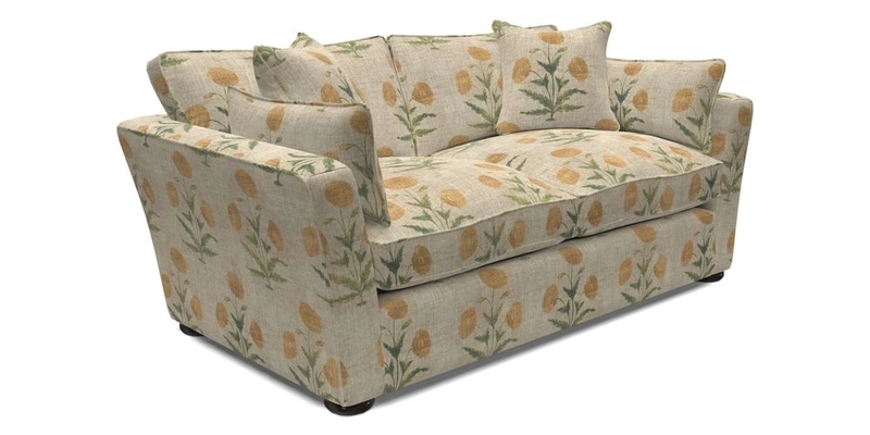 Aldeburgh Sofa Bed in Romo Linara Spice 