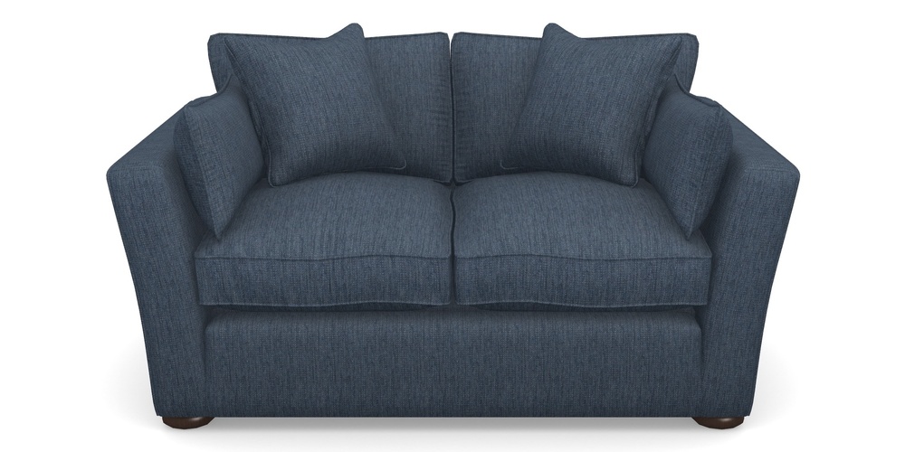 Product photograph of Aldeburgh Sofa Bed 2 5 Seater Sofa Bed In Aqua Clean Tenby - Navy from Sofas and Stuff Limited