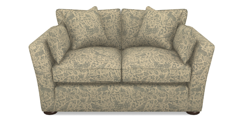 Product photograph of Aldeburgh Sofa Bed 2 5 Seater Sofa Bed In V A Drawn From Nature - Bird And Rabbit - Duck Egg from Sofas and Stuff Limited