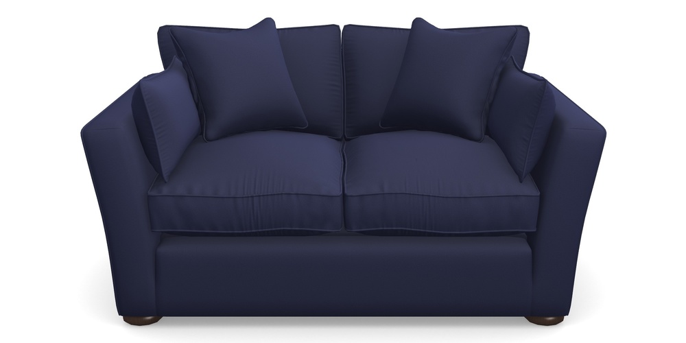 Product photograph of Aldeburgh Sofa Bed 2 5 Seater Sofa Bed In Clever Glossy Velvet - Navy from Sofas and Stuff Limited