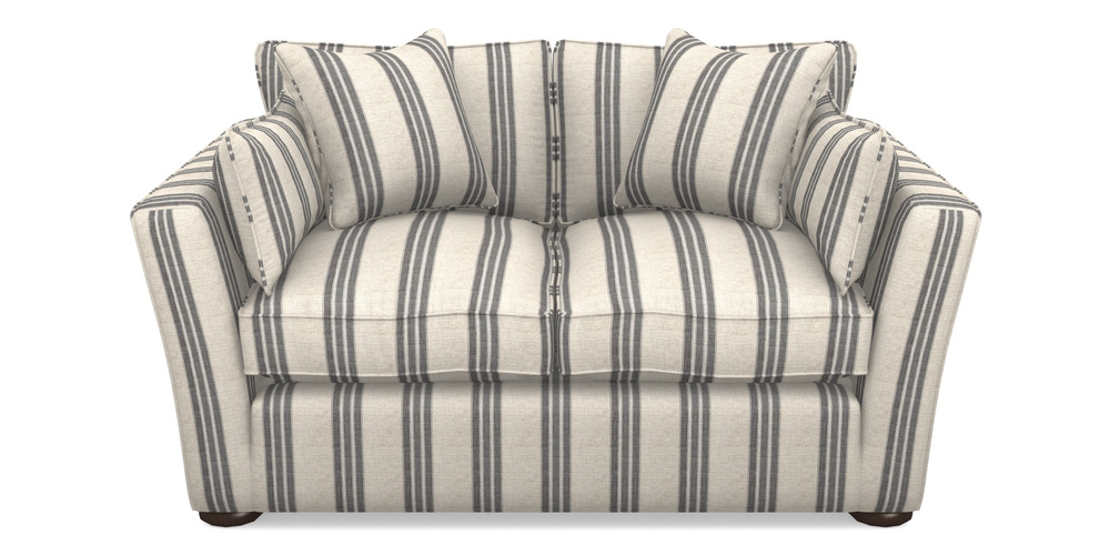 Product photograph of Aldeburgh Sofa Bed 2 5 Seater Sofa Bed In Cloth 18 Stripes - Bengal - Bible Black from Sofas and Stuff Limited