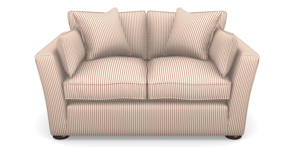 Product photograph of Aldeburgh Sofa Bed 2 5 Seater Sofa Bed In Cotton Stripe - Peony from Sofas and Stuff Limited