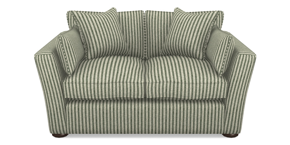 Product photograph of Aldeburgh Sofa Bed 2 5 Seater Sofa Bed In Cloth 22 - Pinstripe - Courgette from Sofas and Stuff Limited