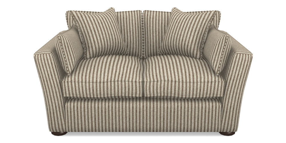 Product photograph of Aldeburgh Sofa Bed 2 5 Seater Sofa Bed In Cloth 22 - Pinstripe - Peat from Sofas and Stuff Limited