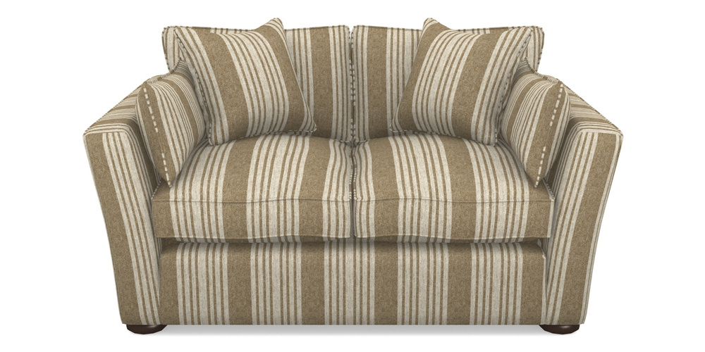 Product photograph of Aldeburgh Sofa Bed 2 5 Seater Sofa Bed In Cloth 22 - Bayadere - Fallen Leaf from Sofas and Stuff Limited