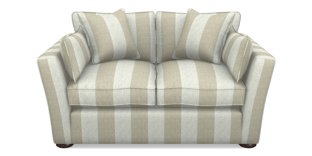 Product photograph of Aldeburgh Sofa Bed 2 5 Seater Sofa Bed In Dovedale Linen Stripe - Chalk from Sofas and Stuff Limited