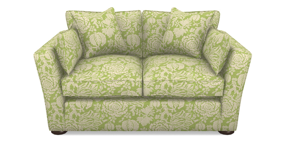 Product photograph of Aldeburgh Sofa Bed 2 5 Seater Sofa Bed In V A Brompton Collection - Flowering Kale - Lime from Sofas and Stuff Limited