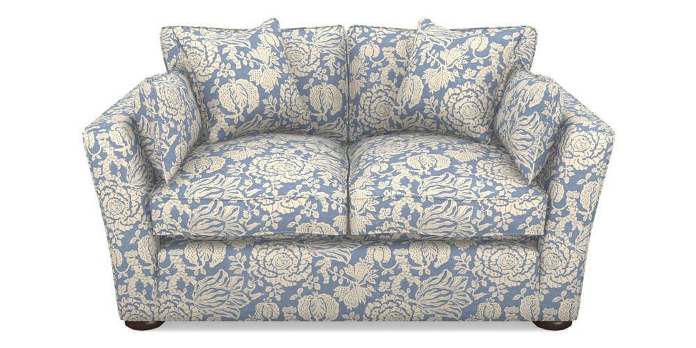 Product photograph of Aldeburgh Sofa Bed 2 5 Seater Sofa Bed In V A Brompton Collection - Flowering Kale - Morning Blue from Sofas and Stuff Limited