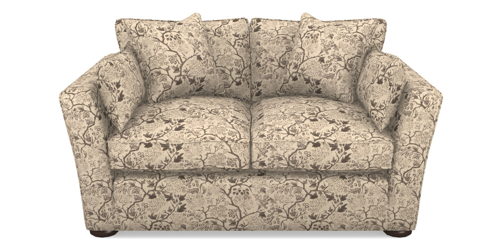 Product photograph of Aldeburgh Sofa Bed 2 5 Seater Sofa Bed In Rhs Collection - Gertrude Jekyll Linen Cotton Blend - Brown from Sofas and Stuff Limited