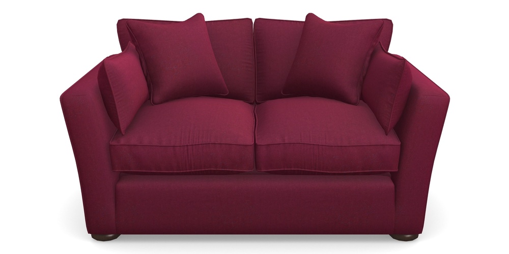 Product photograph of Aldeburgh Sofa Bed 2 5 Seater Sofa Bed In House Velvet - Claret from Sofas and Stuff Limited