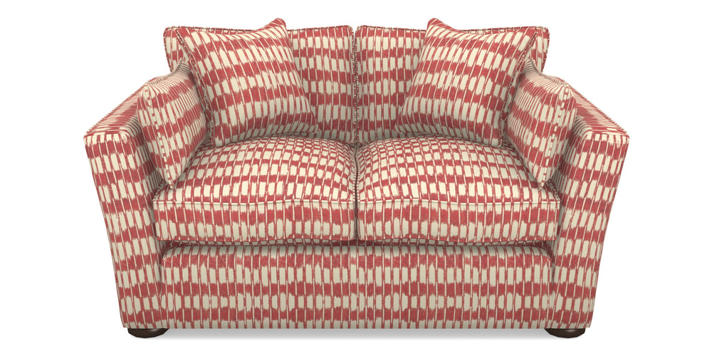 Product photograph of Aldeburgh Sofa Bed 2 5 Seater Sofa Bed In V A Brompton Collection - Ikat - Chilli from Sofas and Stuff Limited