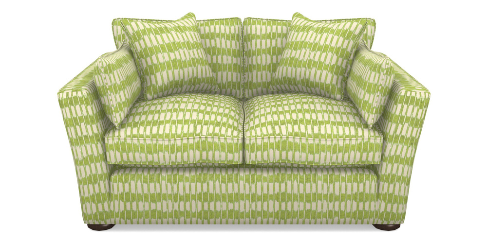 Product photograph of Aldeburgh Sofa Bed 2 5 Seater Sofa Bed In V A Brompton Collection - Ikat - Lime from Sofas and Stuff Limited