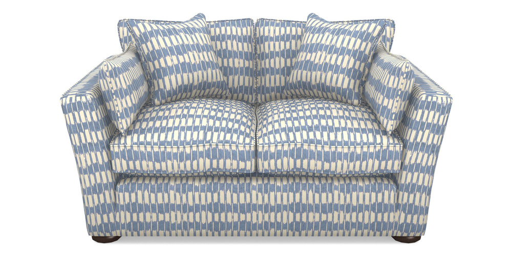 Product photograph of Aldeburgh Sofa Bed 2 5 Seater Sofa Bed In V A Brompton Collection - Ikat - Morning Blue from Sofas and Stuff Limited