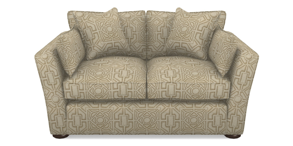 Product photograph of Aldeburgh Sofa Bed 2 5 Seater Sofa Bed In Rhs Collection - Large Knot Garden Linen - Gold from Sofas and Stuff Limited