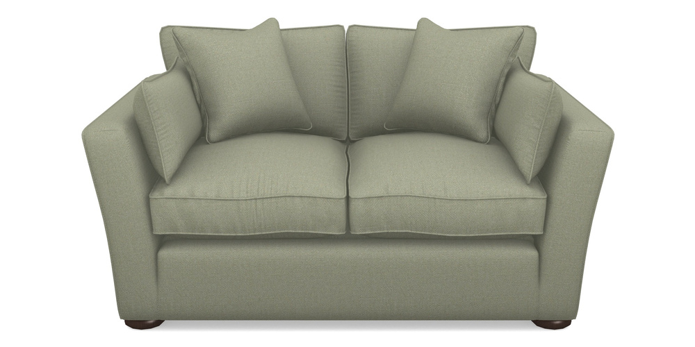 Product photograph of Aldeburgh Sofa Bed 2 5 Seater Sofa Bed In Plain Linen Cotton - Sage from Sofas and Stuff Limited