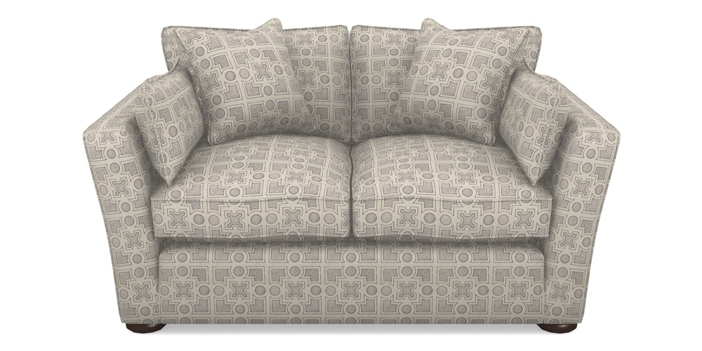 Product photograph of Aldeburgh Sofa Bed 2 5 Seater Sofa Bed In Rhs Collection - Small Knot Garden Cotton Weave - Grey from Sofas and Stuff Limited