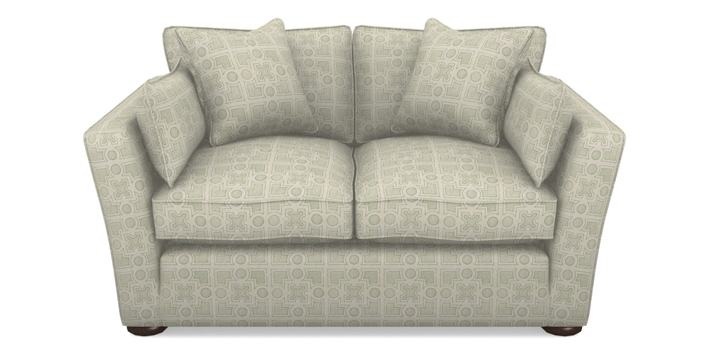 Product photograph of Aldeburgh Sofa Bed 2 5 Seater Sofa Bed In Rhs Collection - Small Knot Garden Cotton Weave - Pistachio from Sofas and Stuff Limited