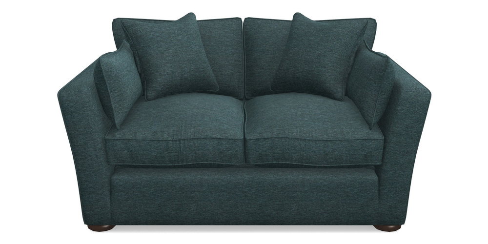 Product photograph of Aldeburgh Sofa Bed 2 5 Seater Sofa Bed In Textured Velvet - Atlantic from Sofas and Stuff Limited