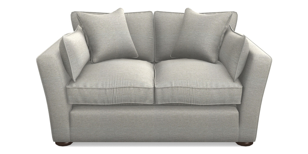 Product photograph of Aldeburgh Sofa Bed 2 5 Seater Sofa Bed In Textured Velvet - Silver from Sofas and Stuff Limited