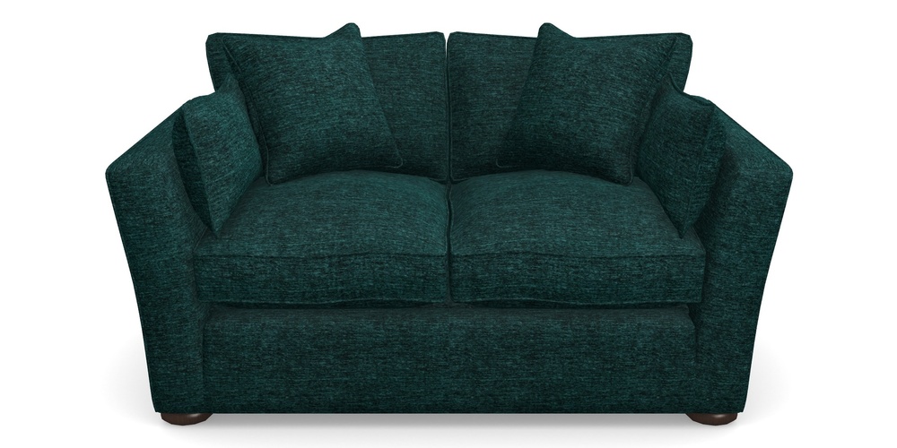 Product photograph of Aldeburgh Sofa Bed 2 5 Seater Sofa Bed In Textured Velvet - Viridian from Sofas and Stuff Limited