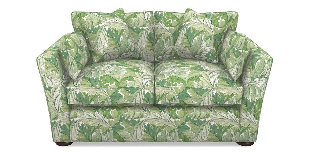 Product photograph of Aldeburgh Sofa Bed 2 5 Seater Sofa Bed In William Morris Collection - Acanthus - Leaf Green from Sofas and Stuff Limited