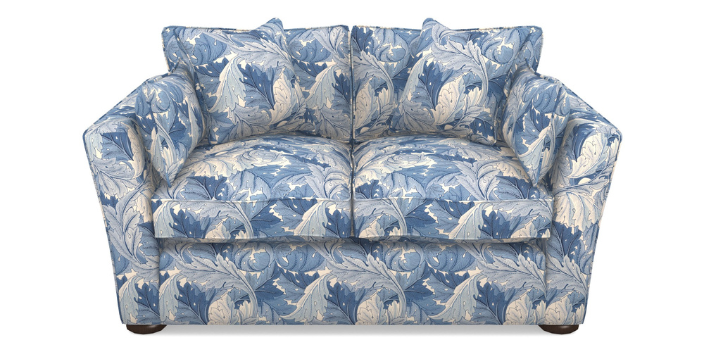 Product photograph of Aldeburgh Sofa Bed 2 5 Seater Sofa Bed In William Morris Collection - Acanthus - Woad from Sofas and Stuff Limited