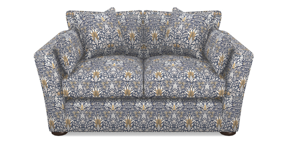 Product photograph of Aldeburgh Sofa Bed 2 5 Seater Sofa Bed In William Morris Collection - Snakeshead - Indigo Hemp from Sofas and Stuff Limited