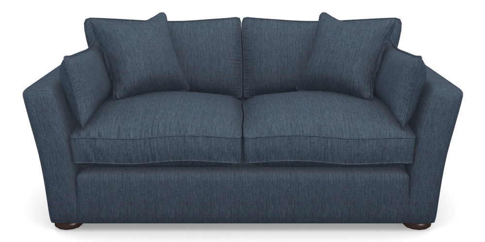 Product photograph of Aldeburgh Sofa Bed 3 Seater Sofa Bed In Aqua Clean Tenby - Navy from Sofas and Stuff Limited