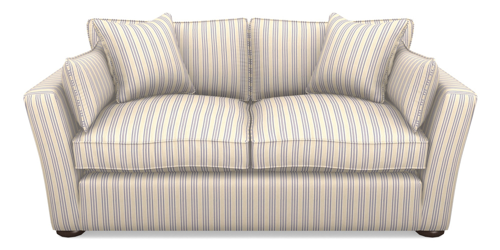 Product photograph of Aldeburgh Sofa Bed 3 Seater Sofa Bed In Cloth 22 - Racing Stripes Ayr - Blueberry from Sofas and Stuff Limited