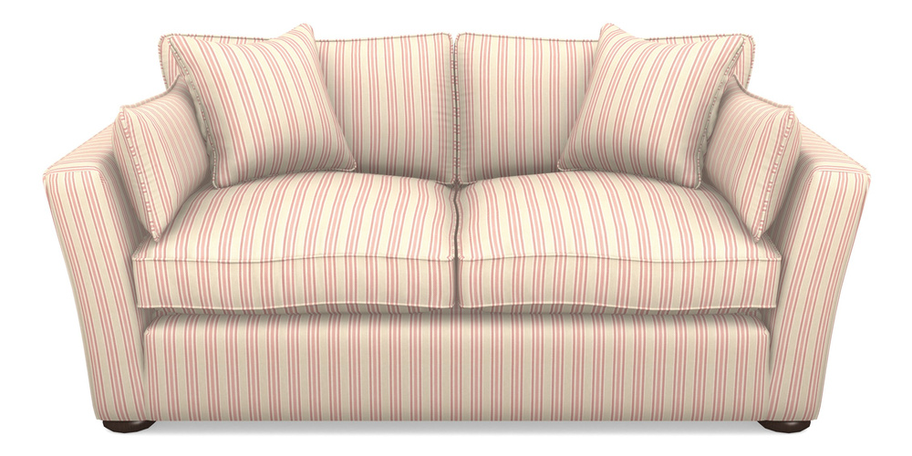 Product photograph of Aldeburgh Sofa Bed 3 Seater Sofa Bed In Cloth 22 - Racing Stripes Ayr - Cherry from Sofas and Stuff Limited