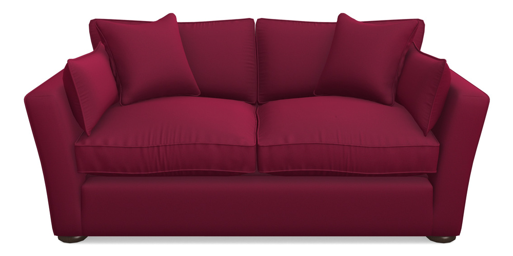 Product photograph of Aldeburgh Sofa Bed 3 Seater Sofa Bed In Clever Glossy Velvet - Chianti from Sofas and Stuff Limited