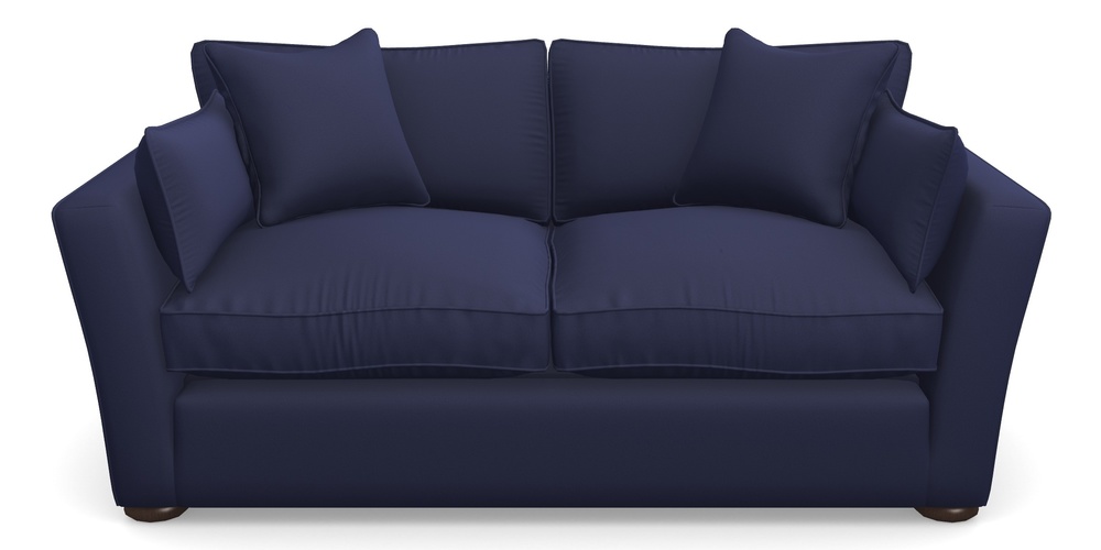 Product photograph of Aldeburgh Sofa Bed 3 Seater Sofa Bed In Clever Glossy Velvet - Navy from Sofas and Stuff Limited