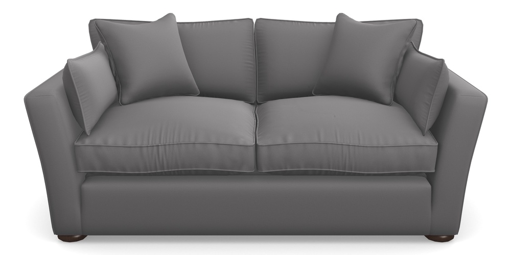 Product photograph of Aldeburgh Sofa Bed 3 Seater Sofa Bed In Clever Glossy Velvet - Shadow from Sofas and Stuff Limited