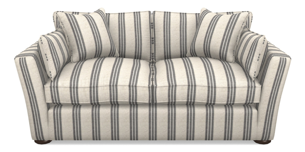 Product photograph of Aldeburgh Sofa Bed 3 Seater Sofa Bed In Cloth 18 Stripes - Bengal - Bible Black from Sofas and Stuff Limited