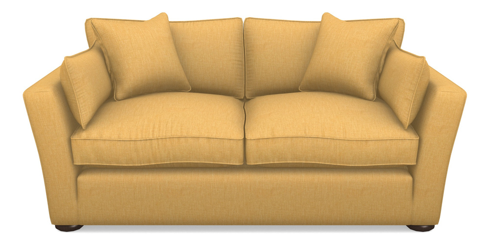 Product photograph of Aldeburgh Sofa Bed 3 Seater Sofa Bed In Clever Cotton Mix - Mustard from Sofas and Stuff Limited