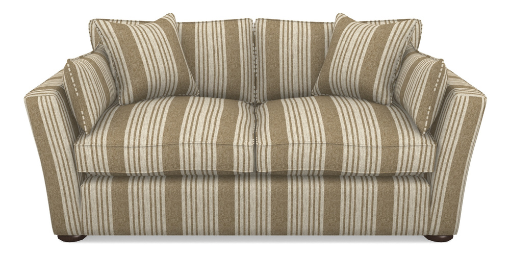 Product photograph of Aldeburgh Sofa Bed 3 Seater Sofa Bed In Cloth 22 - Bayadere - Fallen Leaf from Sofas and Stuff Limited