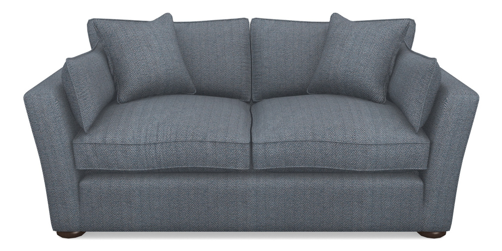 Product photograph of Aldeburgh Sofa Bed 3 Seater Sofa Bed In Dundee Herringbone - Denim from Sofas and Stuff Limited
