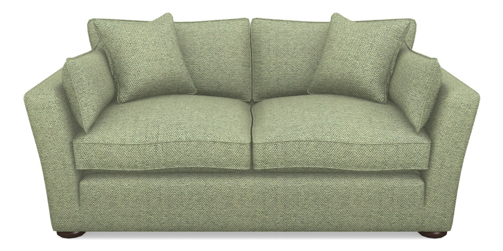 Product photograph of Aldeburgh Sofa Bed 3 Seater Sofa Bed In Dundee Herringbone - Sage from Sofas and Stuff Limited
