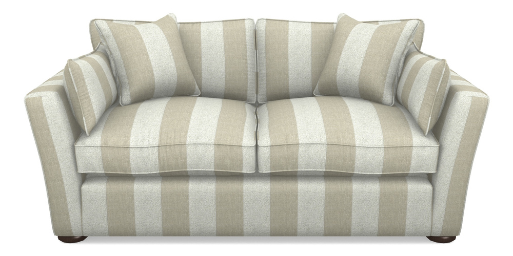 Product photograph of Aldeburgh Sofa Bed 3 Seater Sofa Bed In Dovedale Linen Stripe - Chalk from Sofas and Stuff Limited