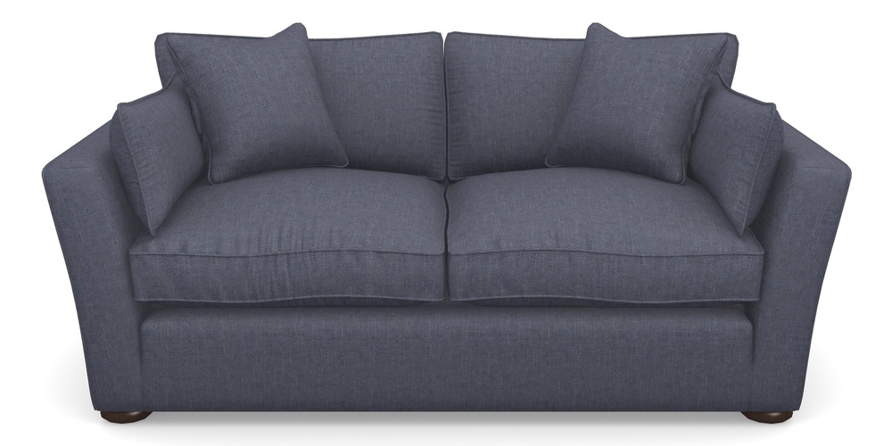 Product photograph of Aldeburgh Sofa Bed 3 Seater Sofa Bed In Easy Clean Plain - Navy from Sofas and Stuff Limited