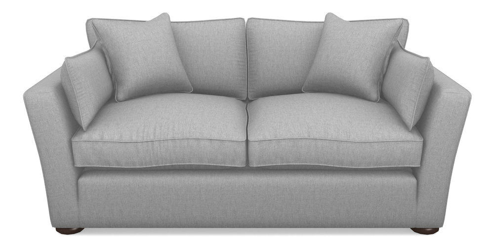 Product photograph of Aldeburgh Sofa Bed 3 Seater Sofa Bed In Easy Clean Plain - Silver from Sofas and Stuff Limited