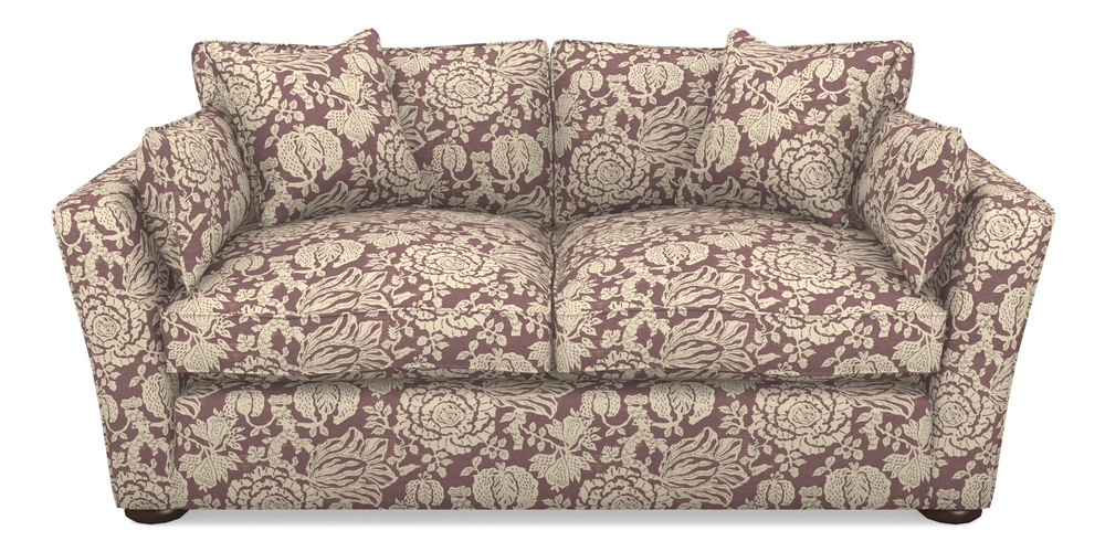 Product photograph of Aldeburgh Sofa Bed 3 Seater Sofa Bed In V A Brompton Collection - Flowering Kale - Cacao from Sofas and Stuff Limited