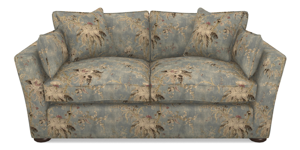 Product photograph of Aldeburgh Sofa Bed 3 Seater Sofa Bed In Floral Linen - Zefferino Danish Girl from Sofas and Stuff Limited